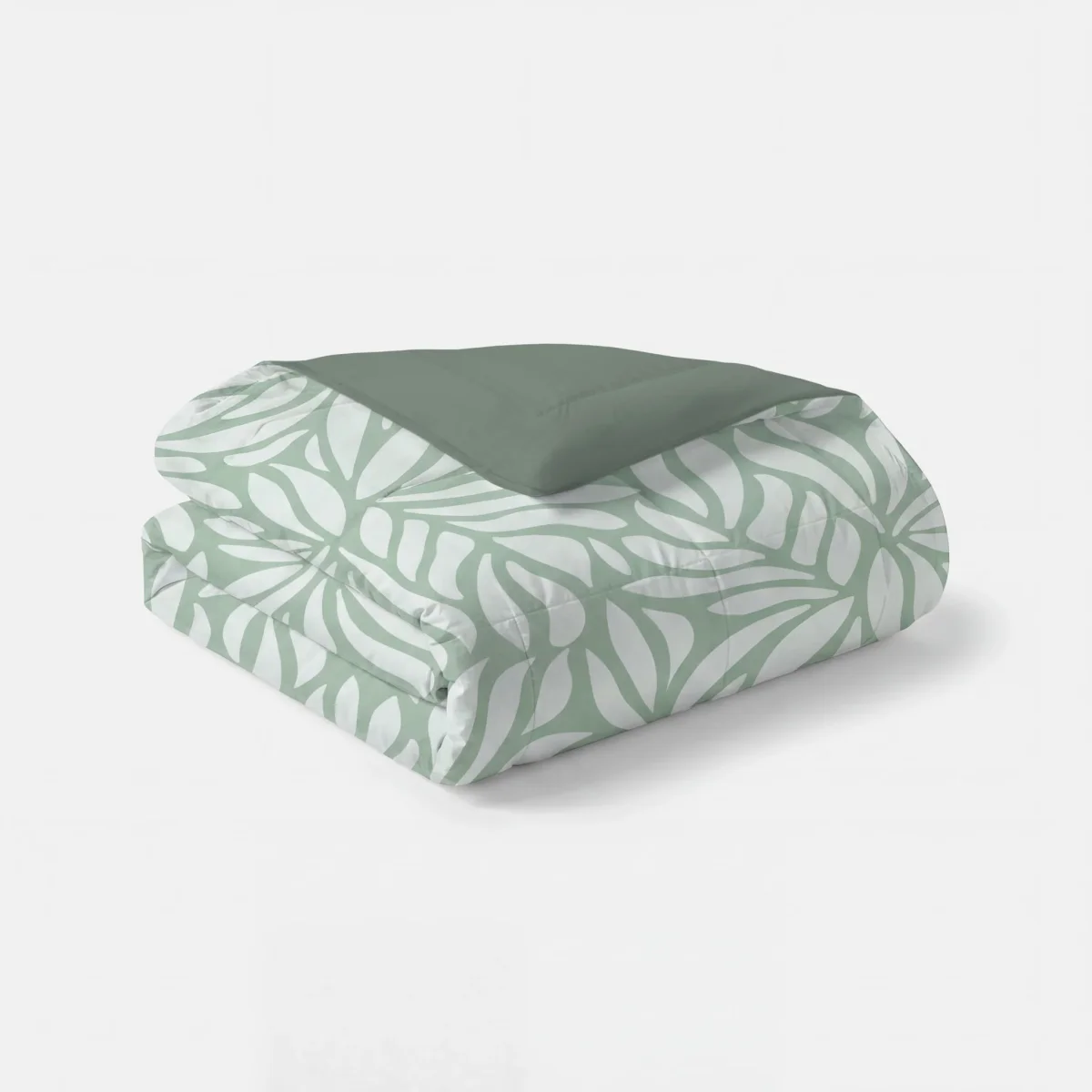 Byrklund - Dekbed Clean Leaves - Groen - Afbeelding 2