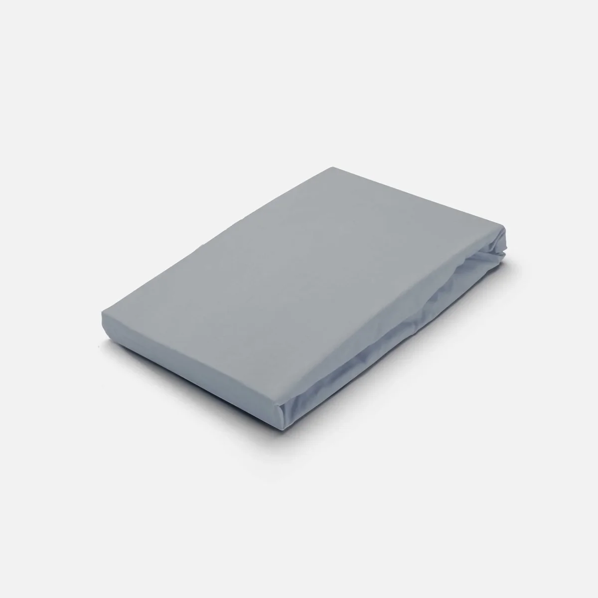 Hoeslaken Bed Basics Cotton Licht Grijs - Afbeelding 4