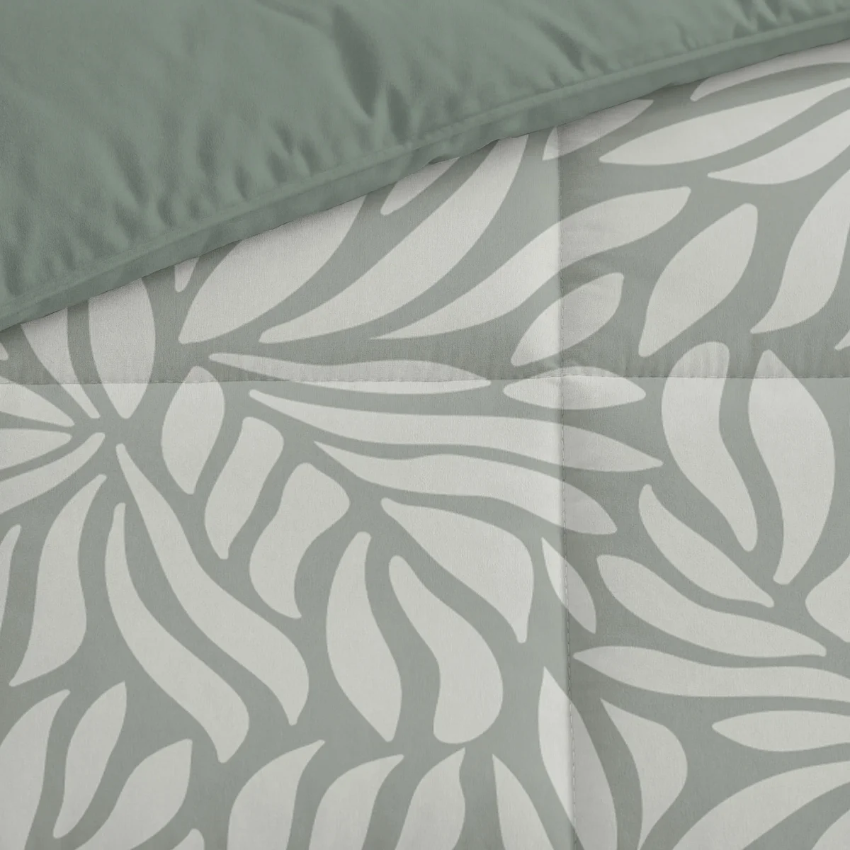 Byrklund - Dekbed Clean Leaves - Groen - Afbeelding 6