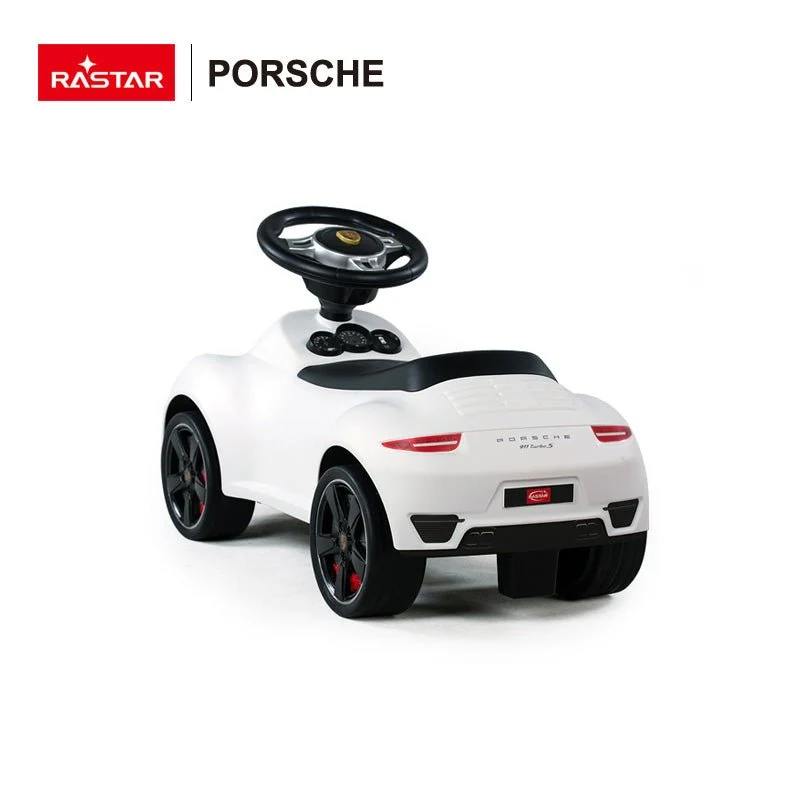 Happy Baby Loopauto - Porsche Wit - 1 tot 3 jaar - Afbeelding 4