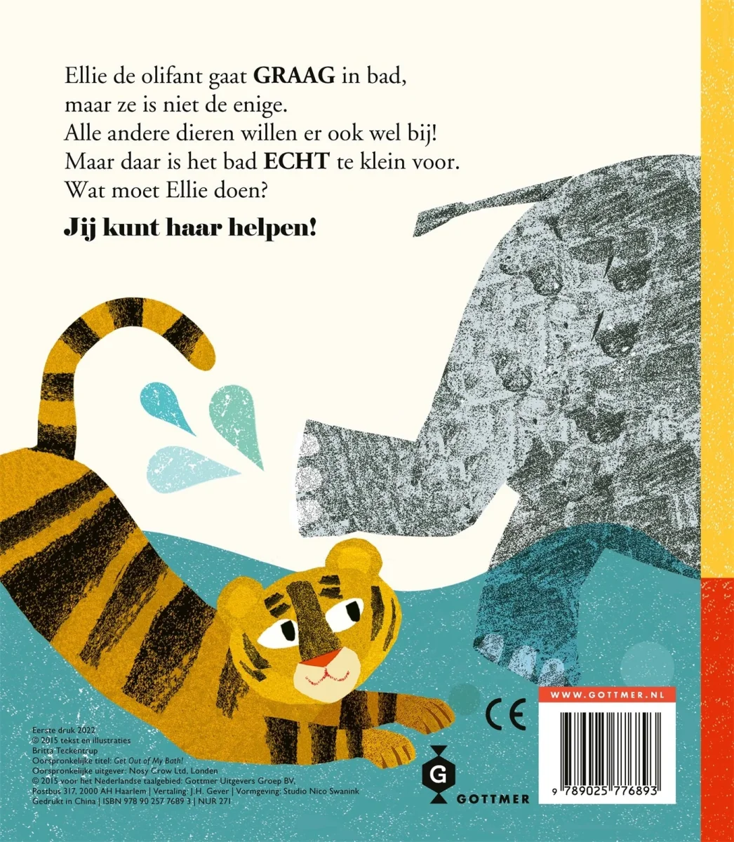 KartonBoek - En nu mijn Bad uit! - Britta Teckentrup - Afbeelding 3