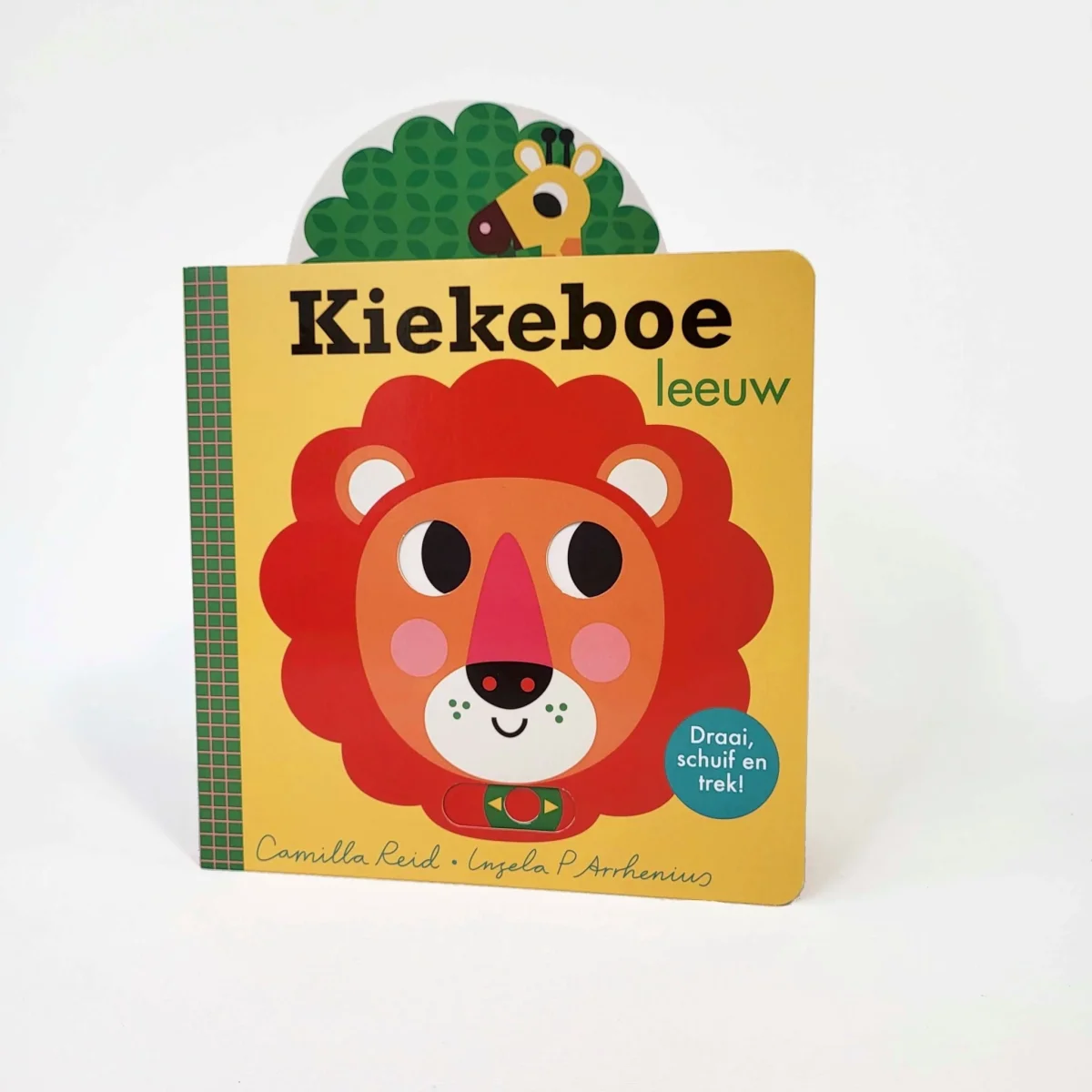 KartonBoek - Kiekeboe Leeuw - Camilla Reid en Ingela P. Arrhenius - Afbeelding 3